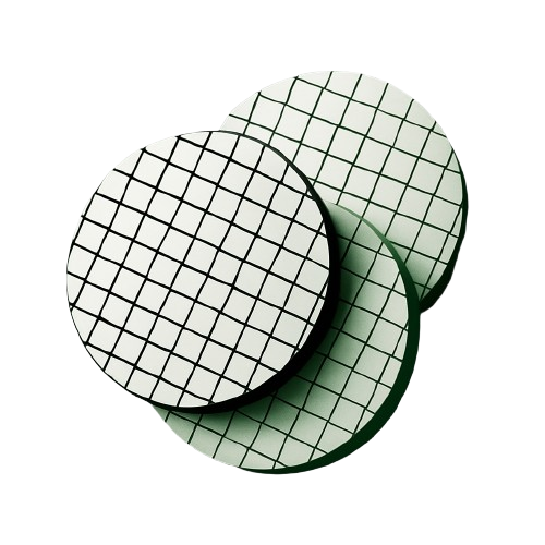 [GMCE4745BAN]  Black Membrane White Grid- Continuous Sterile Pack-50mm